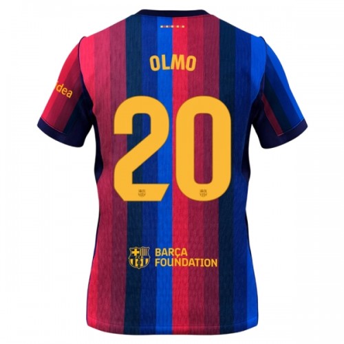 Fotballtrøye FC Barcelona Olmo 20 Hjemmedrakt 2026-27 Kortermet Fotballtrøye FC Barcelona Olmo 20 Hjemmedrakt 2026-27 Kortermet