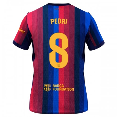 Fotballtrøye FC Barcelona Pedri 8 Hjemmedrakt 2026-27 Kortermet Fotballtrøye FC Barcelona Pedri 8 Hjemmedrakt 2026-27 Kortermet