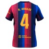Fotballtrøye FC Barcelona R. Araujo 4 Hjemmedrakt 2026-27 Kortermet - Barn(+ Shorts)