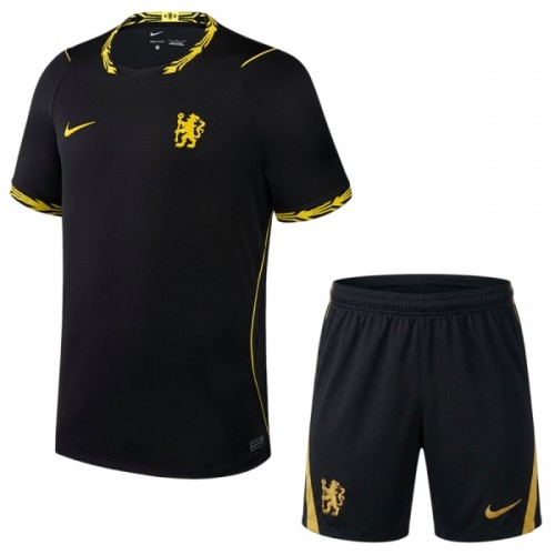 Fotballtrøye Chelsea Bortedrakt 2026-27 Kortermet - Barn(+ Shorts) Fotballtrøye Chelsea Bortedrakt 2026-27 Kortermet - Barn(+ Shorts)