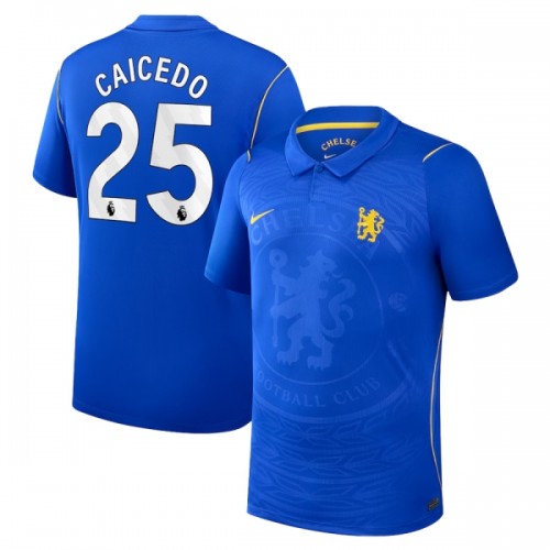 Fotballtrøye Chelsea Caicedo 25 Hjemmedrakt 2026-27 Kortermet Fotballtrøye Chelsea Caicedo 25 Hjemmedrakt 2026-27 Kortermet