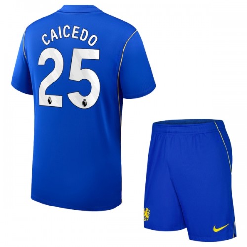 Fotballtrøye Chelsea Caicedo 25 Hjemmedrakt 2026-27 Kortermet - Barn(+ Shorts) Fotballtrøye Chelsea Caicedo 25 Hjemmedrakt 2026-27 Kortermet - Barn(+ Shorts)