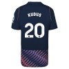 Fotballtrøye Tottenham Hotspur Kudus 20 Bortedrakt 2026-27 Kortermet Fotballtrøye Tottenham Hotspur Kudus 20 Bortedrakt 2026-27 Kortermet