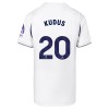 Fotballtrøye Tottenham Hotspur Kudus 20 Hjemmedrakt 2026-27 Kortermet - Barn(+ Shorts)