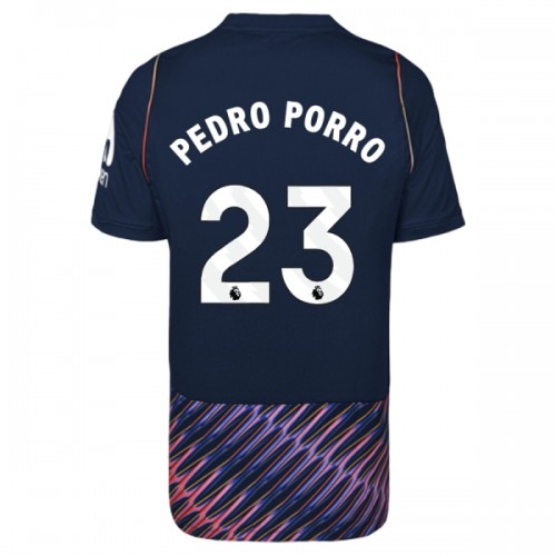 Fotballtrøye Tottenham Hotspur Pedro Porro 23 Bortedrakt 2026-27 Kortermet Fotballtrøye Tottenham Hotspur Pedro Porro 23 Bortedrakt 2026-27 Kortermet
