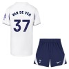 Fotballtrøye Tottenham Hotspur Van De Ven 37 Hjemmedrakt 2026-27 Kortermet - Barn(+ Shorts)