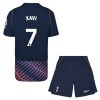 Fotballtrøye Tottenham Hotspur Xavi 7 Bortedrakt 2026-27 Kortermet - Barn(+ Shorts)