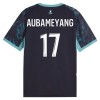 Fotballtrøye Olympique de Marseille Aubameyang 17 Bortedrakt 2026-27 Kortermet Fotballtrøye Olympique de Marseille Aubameyang 17 Bortedrakt 2026-27 Kortermet