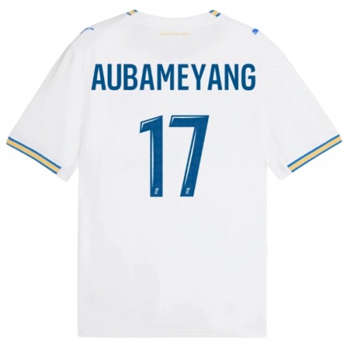 Fotballtrøye Olympique de Marseille Aubameyang 17 Hjemmedrakt 2026-27 Kortermet Fotballtrøye Olympique de Marseille Aubameyang 17 Hjemmedrakt 2026-27 Kortermet
