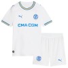 Fotballtrøye Olympique de Marseille Aubameyang 17 Hjemmedrakt 2026-27 Kortermet - Barn(+ Shorts)