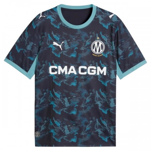 Fotballtrøye Olympique de Marseille Bortedrakt 2026-27 Kortermet Fotballtrøye Olympique de Marseille Bortedrakt 2026-27 Kortermet