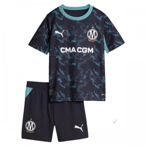 Fotballtrøye Olympique de Marseille Bortedrakt 2026-27 Kortermet - Barn(+ Shorts) Fotballtrøye Olympique de Marseille Bortedrakt 2026-27 Kortermet - Barn(+ Shorts)