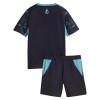 Fotballtrøye Olympique de Marseille Bortedrakt 2026-27 Kortermet - Barn(+ Shorts)