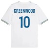 Fotballtrøye Olympique de Marseille Greenwood 10 Hjemmedrakt 2026-27 Kortermet Fotballtrøye Olympique de Marseille Greenwood 10 Hjemmedrakt 2026-27 Kortermet