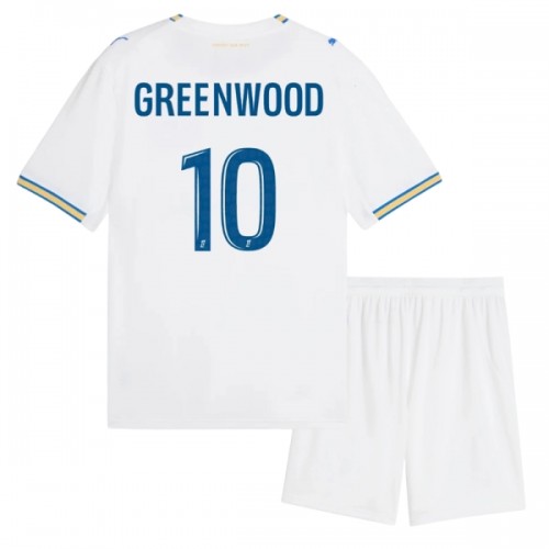 Fotballtrøye Olympique de Marseille Greenwood 10 Hjemmedrakt 2026-27 Kortermet - Barn(+ Shorts) Fotballtrøye Olympique de Marseille Greenwood 10 Hjemmedrakt 2026-27 Kortermet - Barn(+ Shorts)