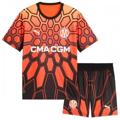 Fotballtrøye Olympique de Marseille Hjemmedrakt 2026-27 Kortermet Oransje - Barn(+ Shorts) Fotballtrøye Olympique de Marseille Hjemmedrakt 2026-27 Kortermet Oransje - Barn(+ Shorts)