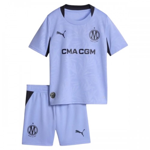 Fotballtrøye Olympique de Marseille Tredjedrakt 2026-27 Kortermet - Barn(+ Shorts) Fotballtrøye Olympique de Marseille Tredjedrakt 2026-27 Kortermet - Barn(+ Shorts)