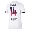Fotballtrøye Paris Saint-Germain Desire Doue 14 Bortedrakt 2026-27 Kortermet