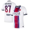 Fotballtrøye Paris Saint-Germain Joao Neves 87 Bortedrakt 2026-27 Kortermet Fotballtrøye Paris Saint-Germain Joao Neves 87 Bortedrakt 2026-27 Kortermet