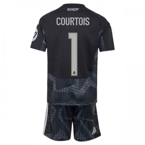 Fotballtrøye Real Madrid Courtois 1 Keeper Hjemmedrakt 2026-27 Kortermet - Barn(+ Shorts) Fotballtrøye Real Madrid Courtois 1 Keeper Hjemmedrakt 2026-27 Kortermet - Barn(+ Shorts)