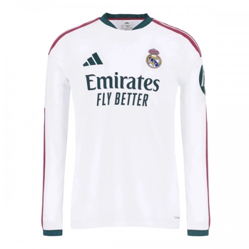 Fotballtrøye Real Madrid Hjemmedrakt 2026-27 Langermet Fotballtrøye Real Madrid Hjemmedrakt 2026-27 Langermet