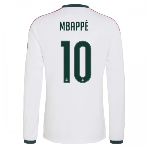 Fotballtrøye Real Madrid Mbappé 10 Hjemmedrakt 2026-27 Langermet Fotballtrøye Real Madrid Mbappé 10 Hjemmedrakt 2026-27 Langermet