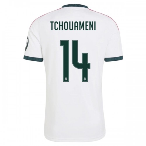Fotballtrøye Real Madrid Tchouameni 14 Hjemmedrakt 2026-27 Kortermet Fotballtrøye Real Madrid Tchouameni 14 Hjemmedrakt 2026-27 Kortermet