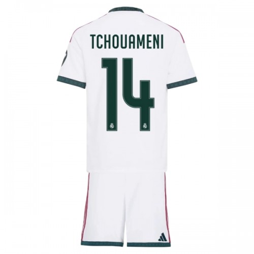 Fotballtrøye Real Madrid Tchouameni 14 Hjemmedrakt 2026-27 Kortermet - Barn(+ Shorts) Fotballtrøye Real Madrid Tchouameni 14 Hjemmedrakt 2026-27 Kortermet - Barn(+ Shorts)