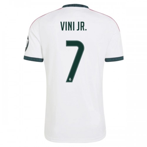Fotballtrøye Real Madrid Vini JR 7 Hjemmedrakt 2026-27 Kortermet Fotballtrøye Real Madrid Vini JR 7 Hjemmedrakt 2026-27 Kortermet