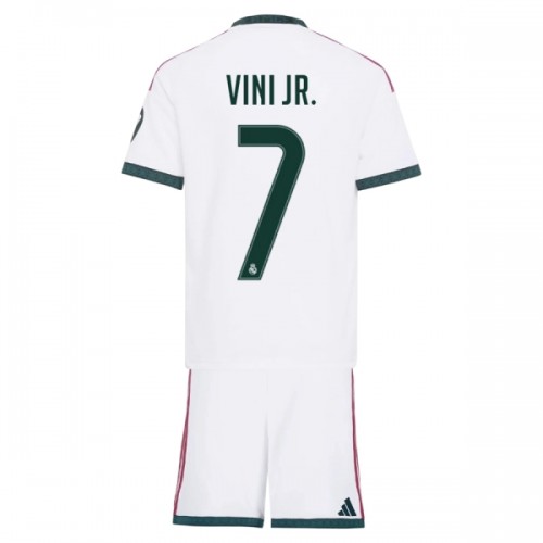 Fotballtrøye Real Madrid Vini JR 7 Hjemmedrakt 2026-27 Kortermet - Barn(+ Shorts) Fotballtrøye Real Madrid Vini JR 7 Hjemmedrakt 2026-27 Kortermet - Barn(+ Shorts)