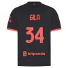 Fotballtrøye AC Milan Gila 34 Tredjedrakt 2026-27 Kortermet Fotballtrøye AC Milan Gila 34 Tredjedrakt 2026-27 Kortermet