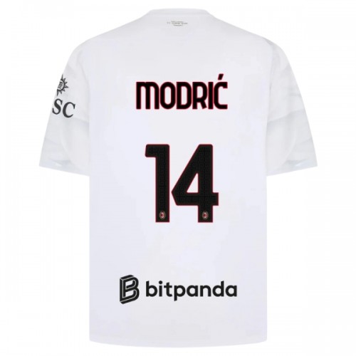 Fotballtrøye AC Milan Modrić 14 Bortedrakt 2026-27 Kortermet Fotballtrøye AC Milan Modrić 14 Bortedrakt 2026-27 Kortermet