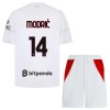 Fotballtrøye AC Milan Modrić 14 Bortedrakt 2026-27 Kortermet - Barn(+ Shorts) Fotballtrøye AC Milan Modrić 14 Bortedrakt 2026-27 Kortermet - Barn(+ Shorts)