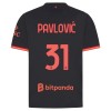 Fotballtrøye AC Milan Pavlovic 31 Tredjedrakt 2026-27 Kortermet