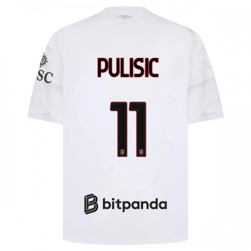 Fotballtrøye AC Milan Pulisic 11 Bortedrakt 2026-27 Kortermet Fotballtrøye AC Milan Pulisic 11 Bortedrakt 2026-27 Kortermet
