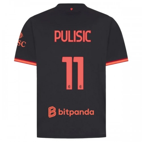 Fotballtrøye AC Milan Pulisic 11 Tredjedrakt 2026-27 Kortermet Fotballtrøye AC Milan Pulisic 11 Tredjedrakt 2026-27 Kortermet