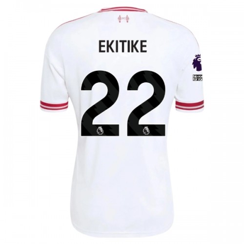 Fotballtrøye Liverpool Ekitike 22 Bortedrakt 2026-27 Kortermet Fotballtrøye Liverpool Ekitike 22 Bortedrakt 2026-27 Kortermet