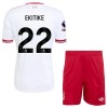 Fotballtrøye Liverpool Ekitike 22 Bortedrakt 2026-27 Kortermet - Barn(+ Shorts)