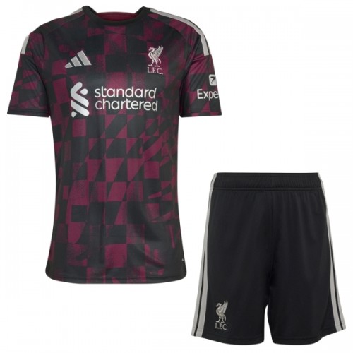 Fotballtrøye Liverpool Tredjedrakt 2026-27 Kortermet - Barn(+ Shorts) Fotballtrøye Liverpool Tredjedrakt 2026-27 Kortermet - Barn(+ Shorts)