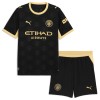 Fotballtrøye Manchester City Doku 11 Bortedrakt 2026-27 Kortermet - Barn(+ Shorts)