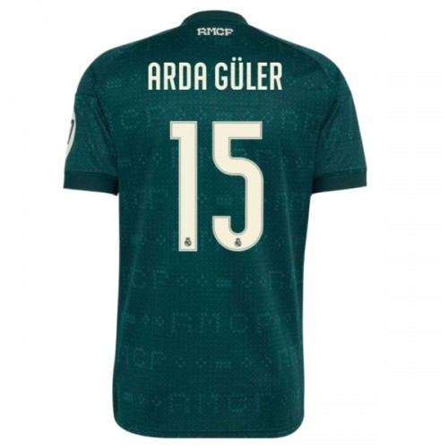 Fotballtrøye Real Madrid Arda Guler 15 Bortedrakt 2026-27 Kortermet Fotballtrøye Real Madrid Arda Guler 15 Bortedrakt 2026-27 Kortermet