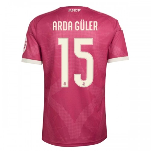 Fotballtrøye Real Madrid Arda Guler 15 Tredjedrakt 2026-27 Kortermet Fotballtrøye Real Madrid Arda Guler 15 Tredjedrakt 2026-27 Kortermet