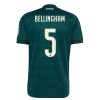 Fotballtrøye Real Madrid Bellingham 5 Bortedrakt 2026-27 Kortermet Fotballtrøye Real Madrid Bellingham 5 Bortedrakt 2026-27 Kortermet