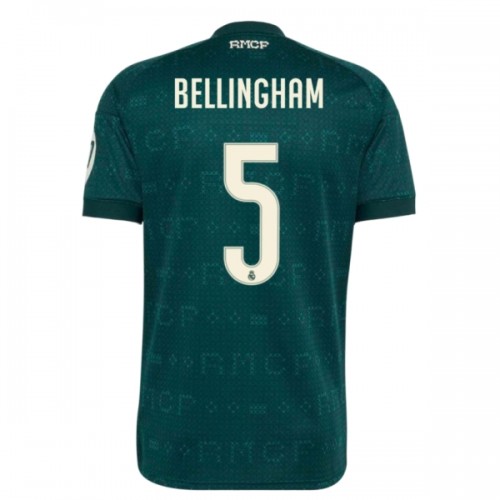 Fotballtrøye Real Madrid Bellingham 5 Bortedrakt 2026-27 Kortermet Fotballtrøye Real Madrid Bellingham 5 Bortedrakt 2026-27 Kortermet