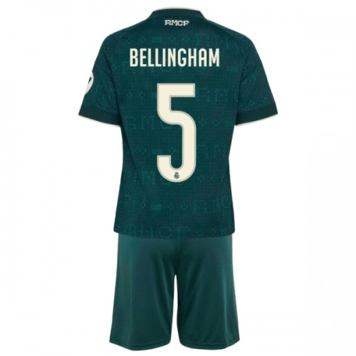 Fotballtrøye Real Madrid Bellingham 5 Bortedrakt 2026-27 Kortermet - Barn(+ Shorts) Fotballtrøye Real Madrid Bellingham 5 Bortedrakt 2026-27 Kortermet - Barn(+ Shorts)