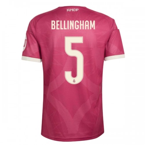 Fotballtrøye Real Madrid Bellingham 5 Tredjedrakt 2026-27 Kortermet Fotballtrøye Real Madrid Bellingham 5 Tredjedrakt 2026-27 Kortermet