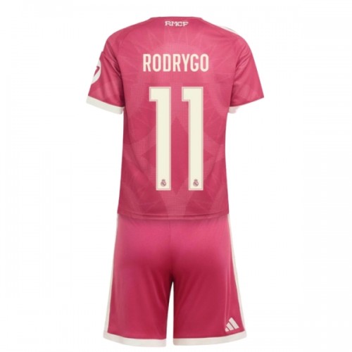 Fotballtrøye Real Madrid Rodrygo 11 Tredjedrakt 2026-27 Kortermet - Barn(+ Shorts) Fotballtrøye Real Madrid Rodrygo 11 Tredjedrakt 2026-27 Kortermet - Barn(+ Shorts)