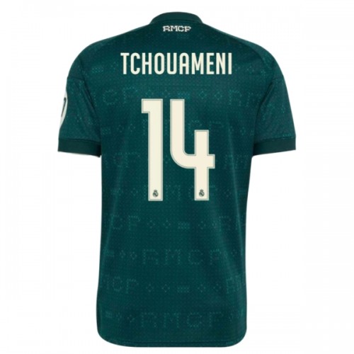 Fotballtrøye Real Madrid Tchouameni 14 Bortedrakt 2026-27 Kortermet Fotballtrøye Real Madrid Tchouameni 14 Bortedrakt 2026-27 Kortermet