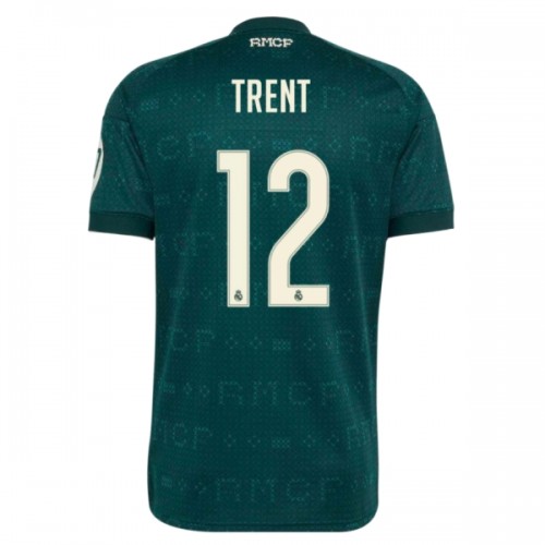Fotballtrøye Real Madrid Trent Alexander-Arnold 12 Bortedrakt 2026-27 Kortermet Fotballtrøye Real Madrid Trent Alexander-Arnold 12 Bortedrakt 2026-27 Kortermet