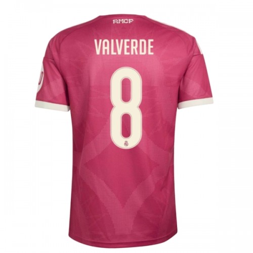 Fotballtrøye Real Madrid Valverde 8 Tredjedrakt 2026-27 Kortermet Fotballtrøye Real Madrid Valverde 8 Tredjedrakt 2026-27 Kortermet